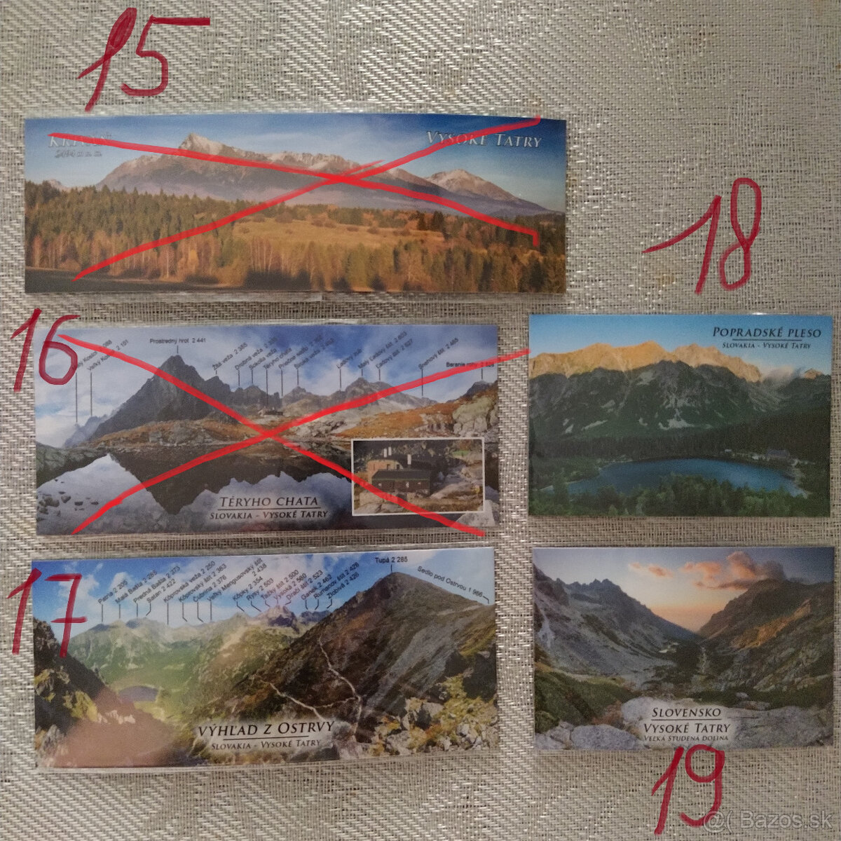 NOVÉ MAGNETKY Slovensko - Vysoké tatry (osobný odber)