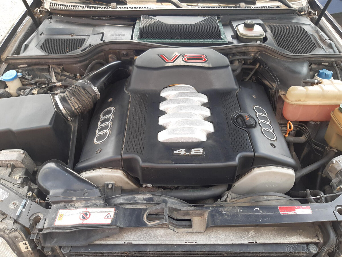 AUDI S8 D2 4.2 250kw - motor AHC, AKH - motor + hlavy