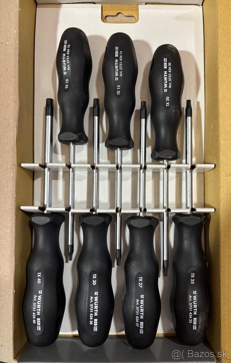 Skrutkovače TX Wurth