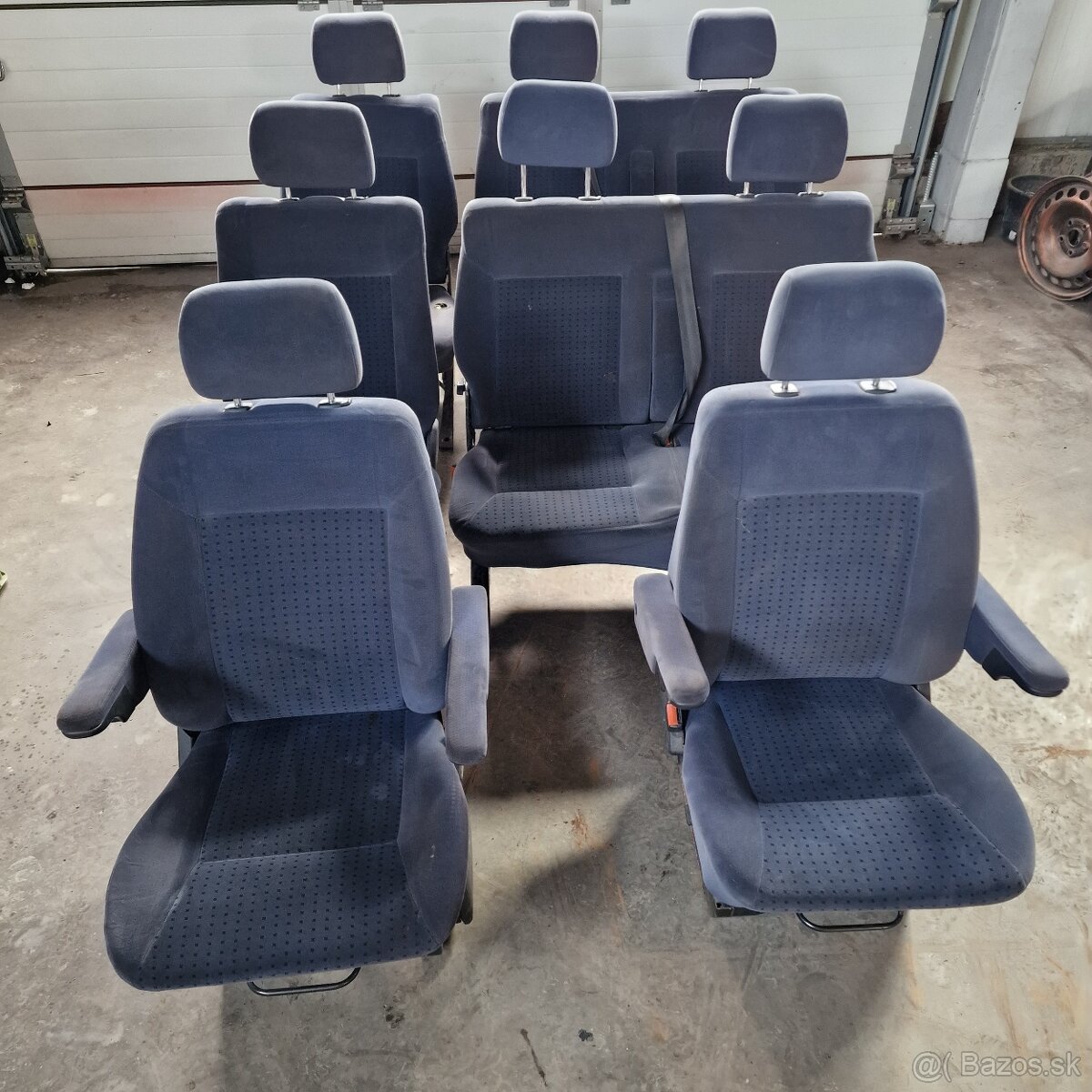 VW T4 Caravelle long kompl.tapaciry