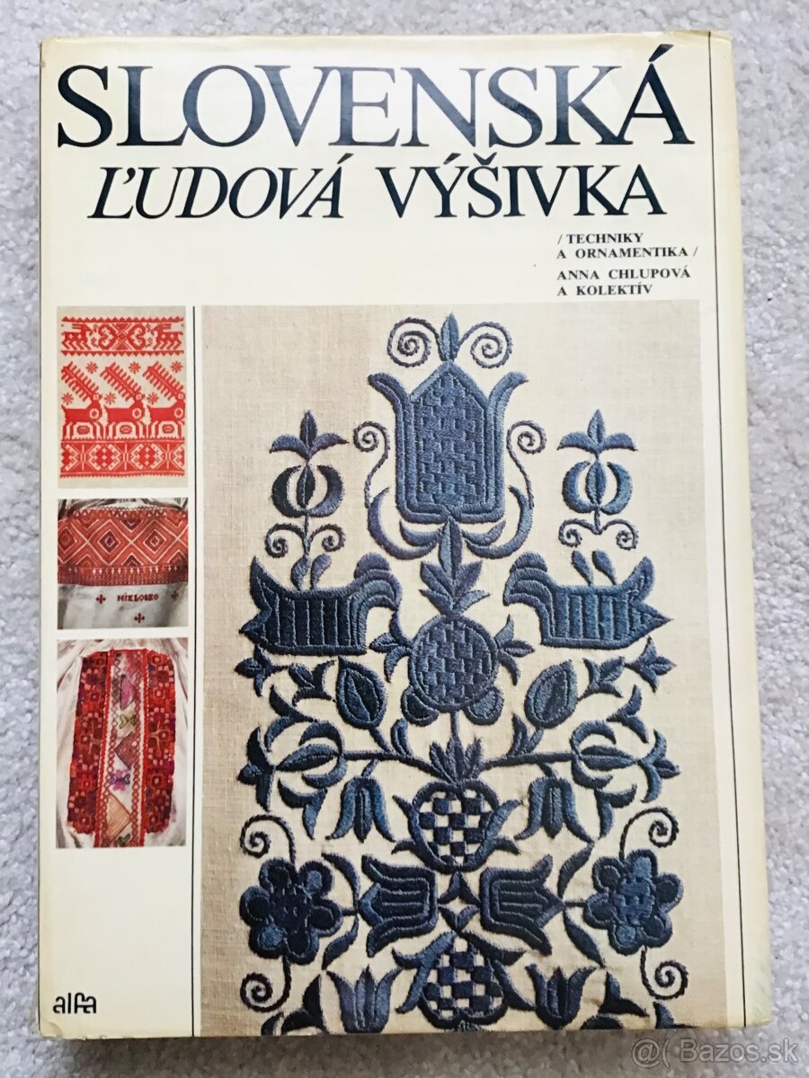 Slovenska ľudová výšivka.