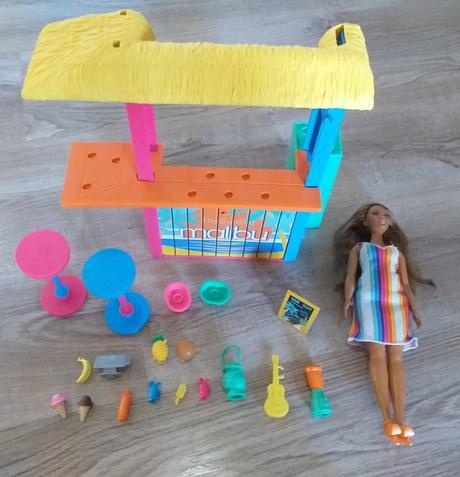 Barbie sada plážový bar