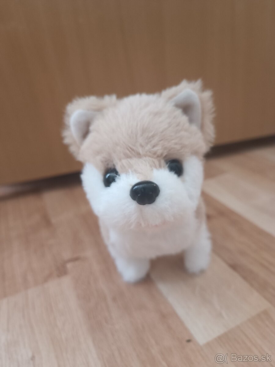 Plyšový psík na batérie