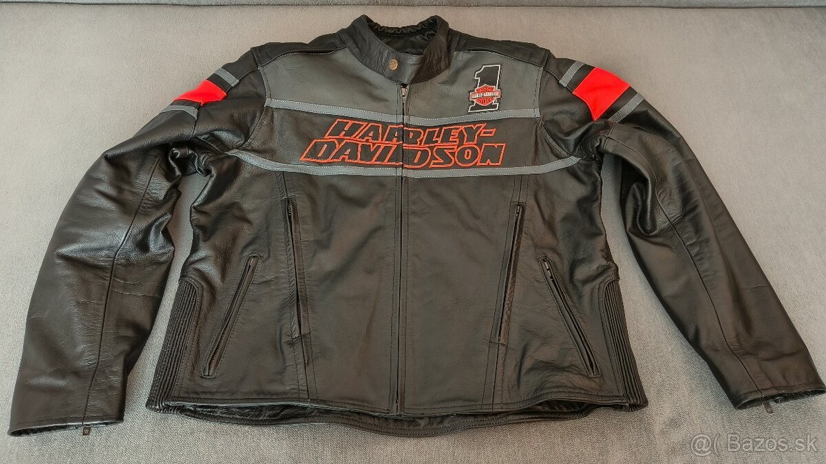 Harley Davidson pánska kožená bunda
