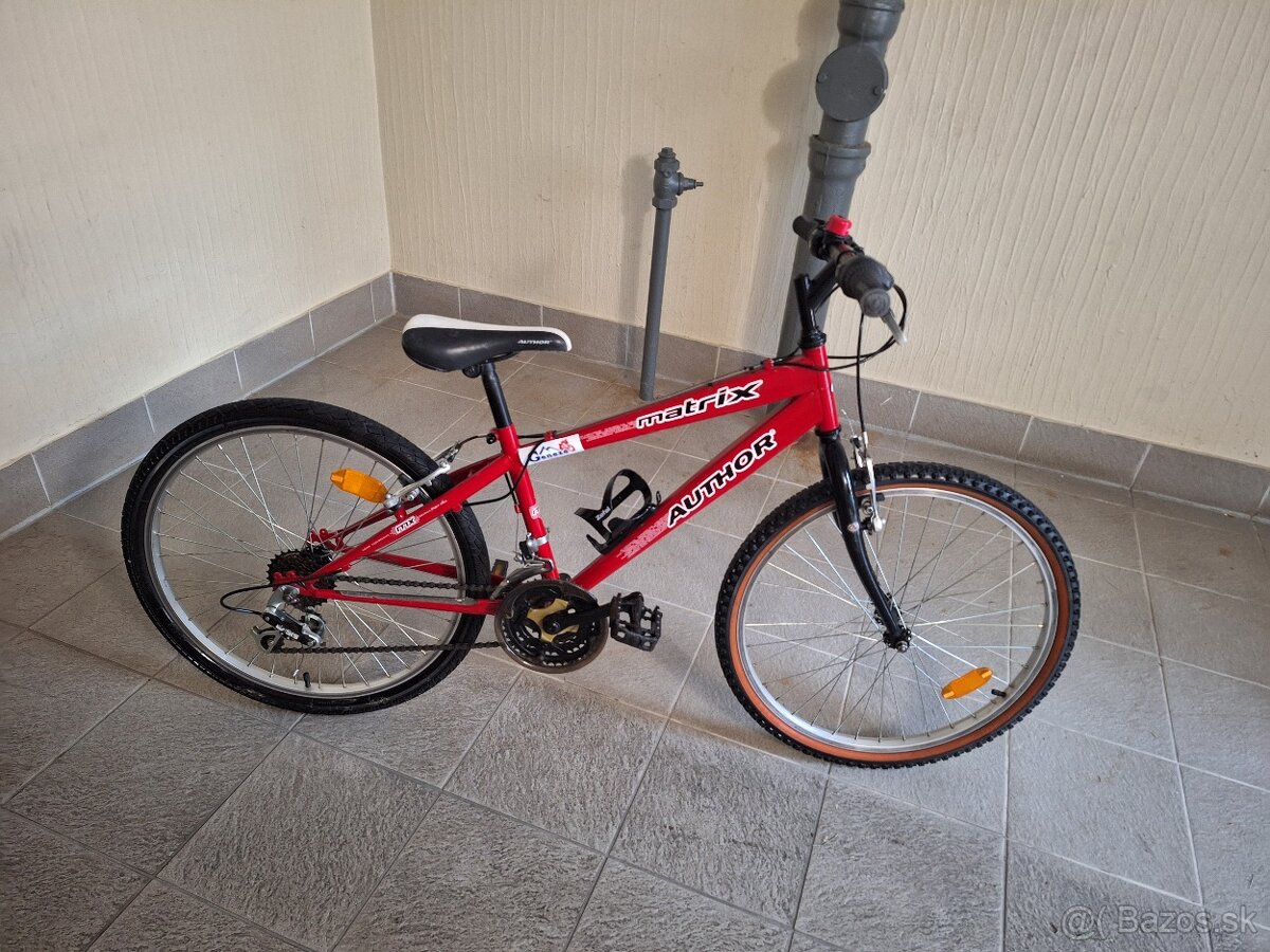 Predám detský bicykel 24kola Author Amatrix