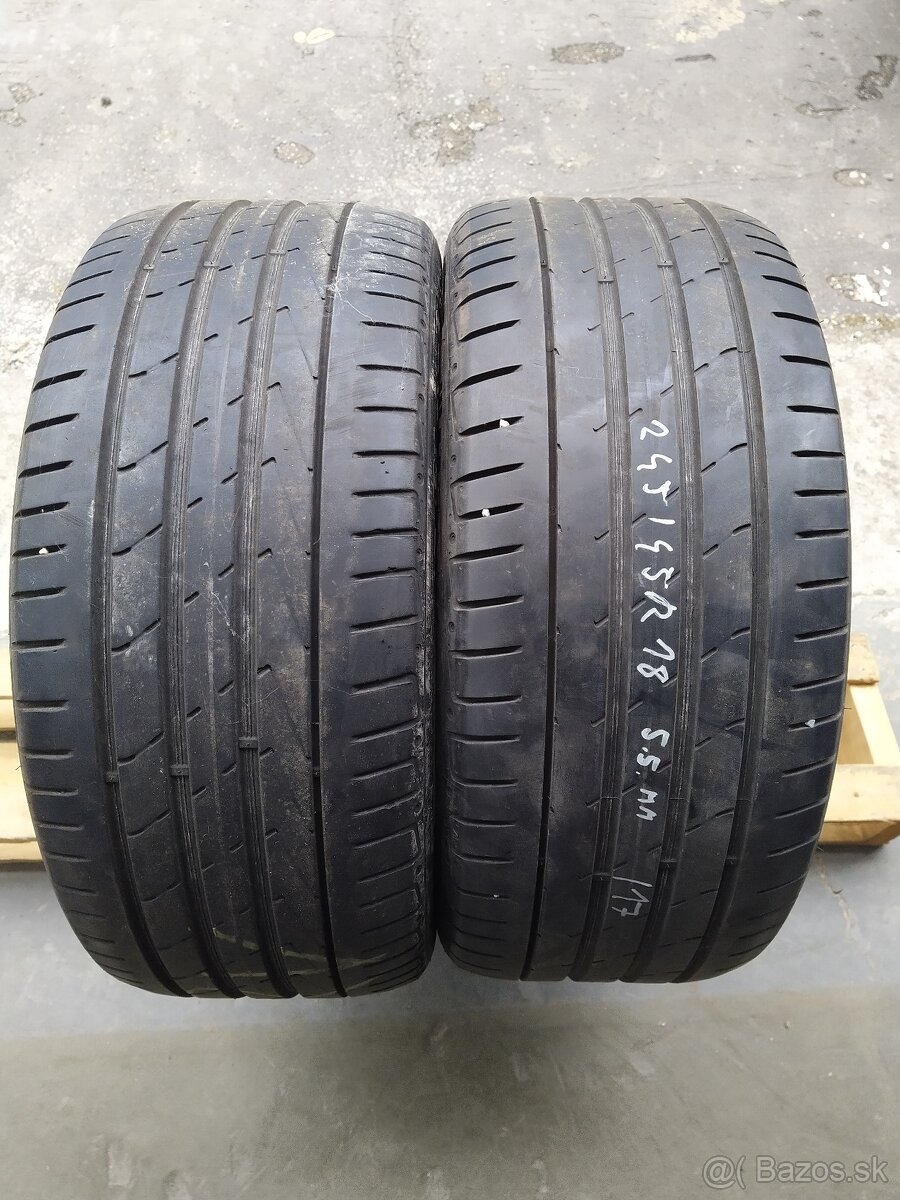 245/45 R18 2.ks Hankook letné doveziem