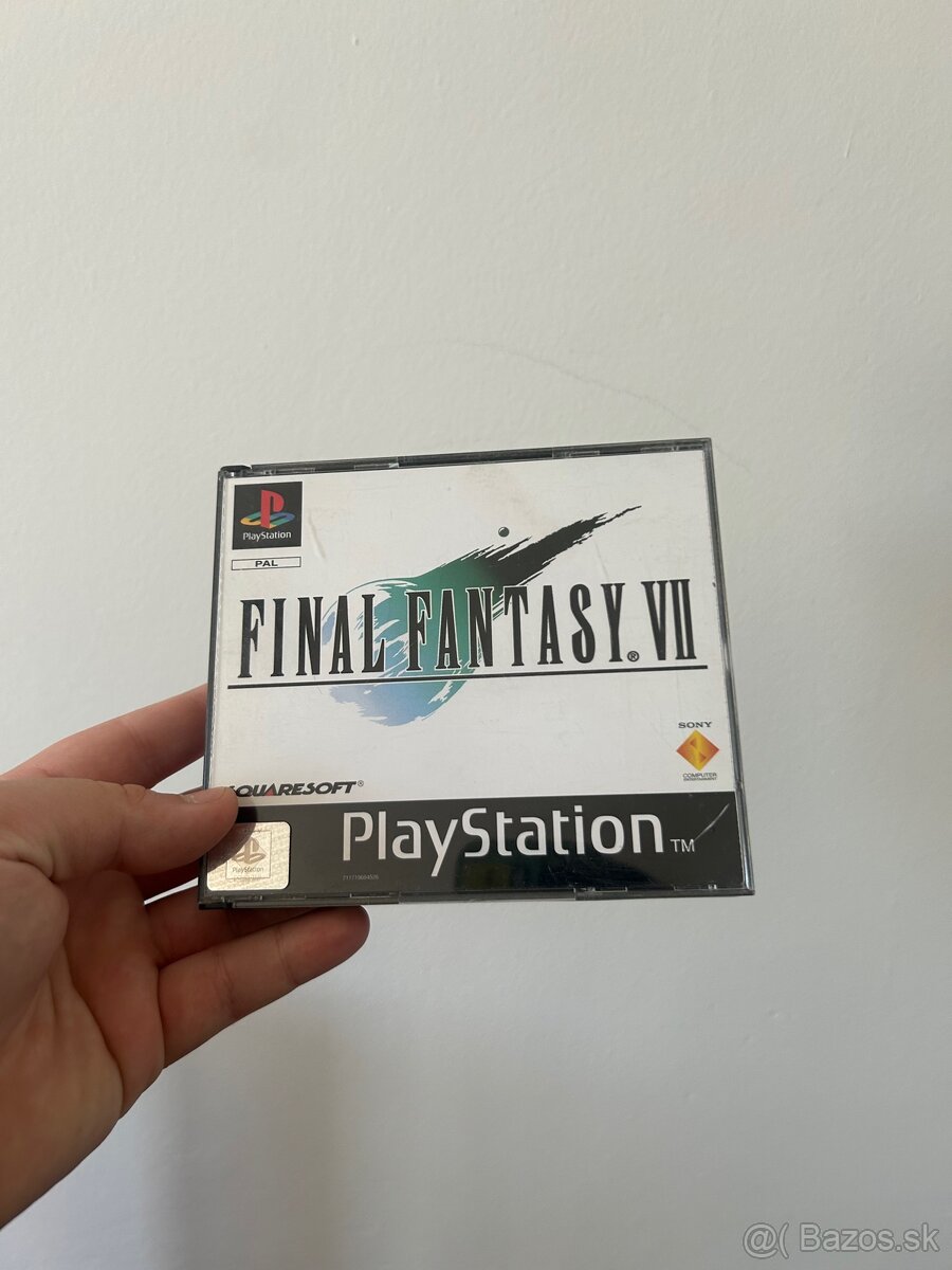 Final Fantasy VII CIB Pal Complete PS1