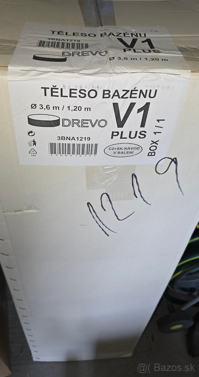 Predám bazén Azuro Vario V1 z Mountfieldu
