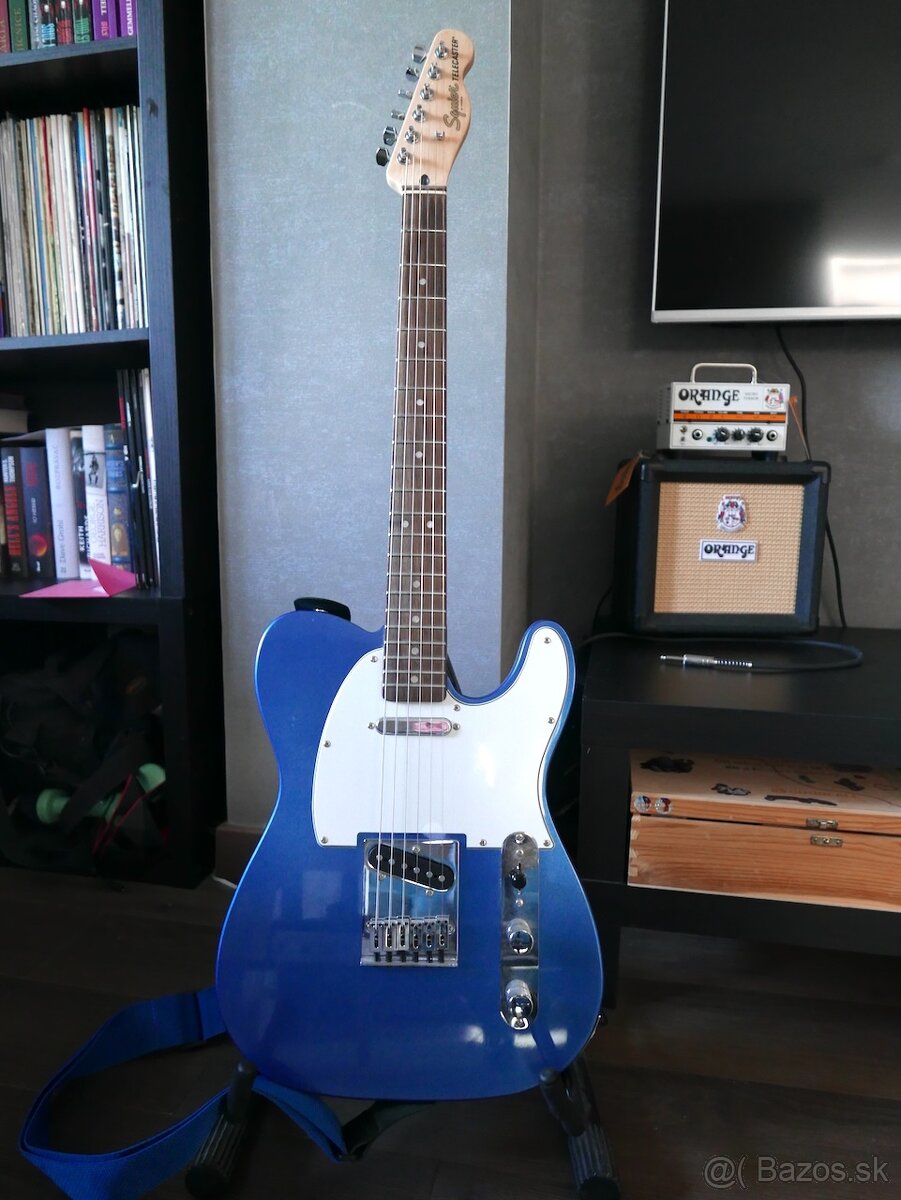 Fender Squier Affinity Series Telecaster Lake Placid+Orange