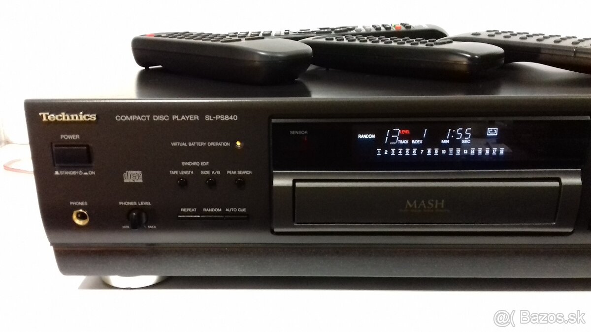 HIGH END cd prehravac TECHNICS SL-PS840 Class AA, vyr. JAPAN