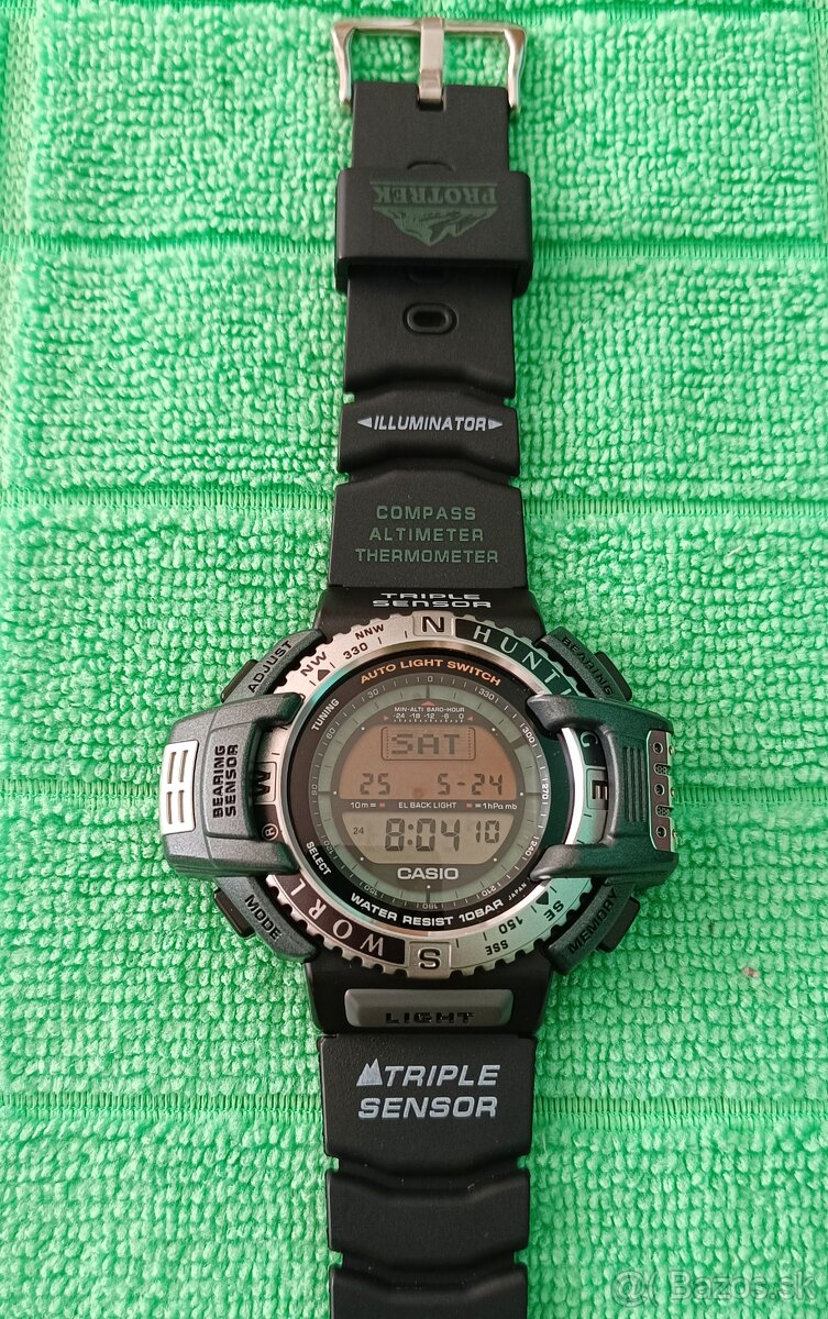 Casio ProTrek PRT-40 HWJ HUNTING WORLD