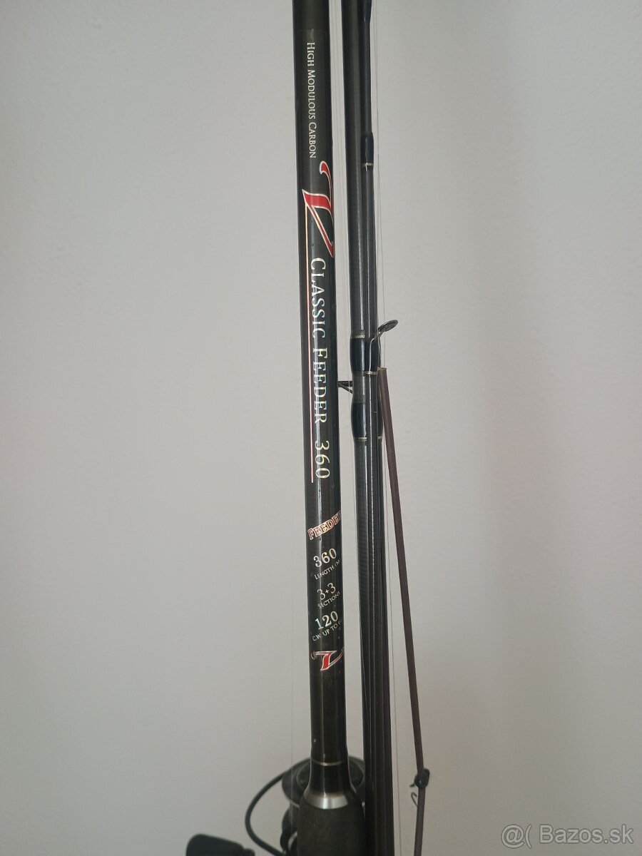 Medium feeder, 3,6m 129g s navijakom