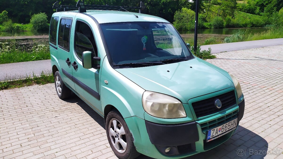 Fiat doblo 1.9jtd 77kw , ťažné zariadenie