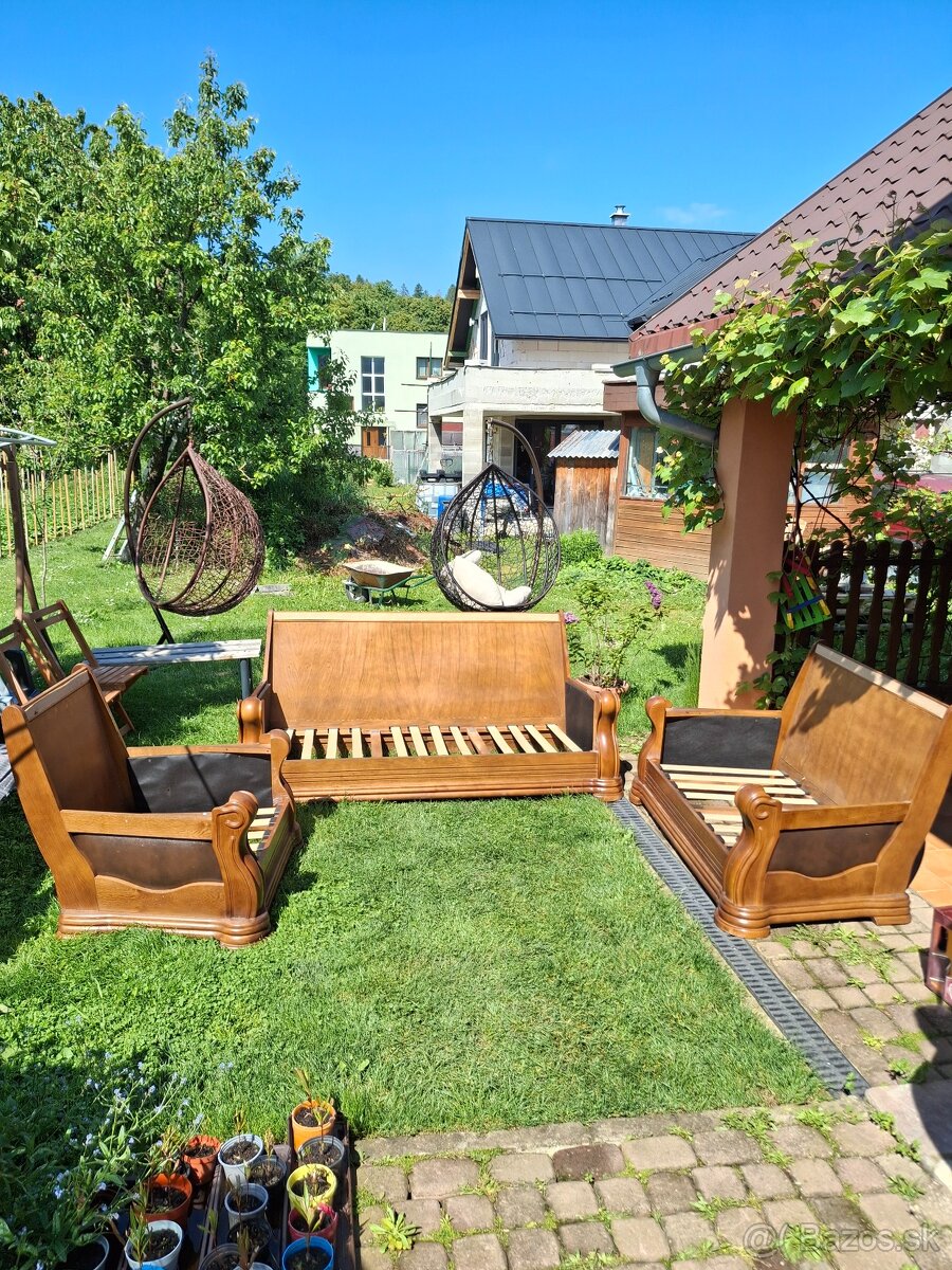 Kožená sedacia súprava