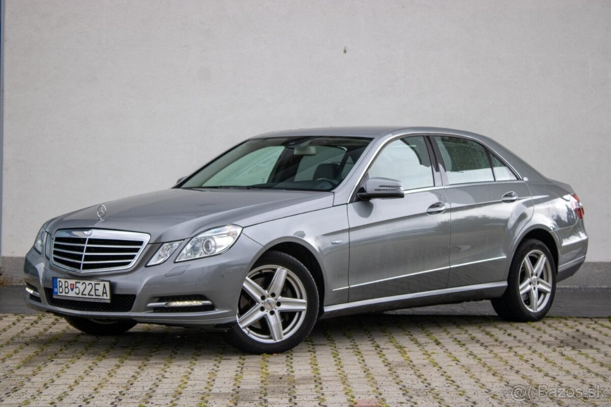 Mercedes-Benz E trieda Sedan 350 CDI BlueEFFICIENCY Elegance