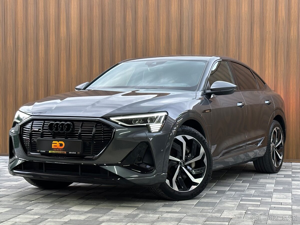 Audi E-Tron Sportback S-Line 230kw 2022 TOP VÝBAVA DPH