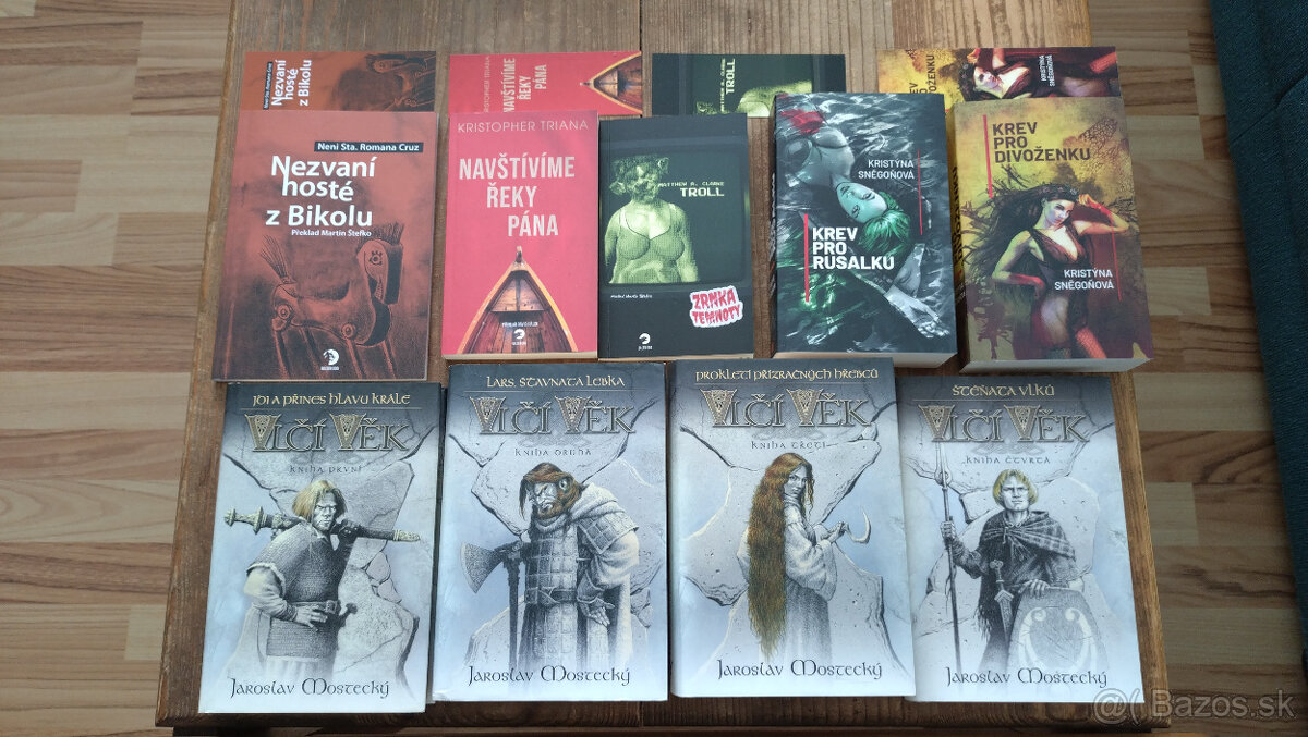 knihy – sci-fi, fantasy a horor
