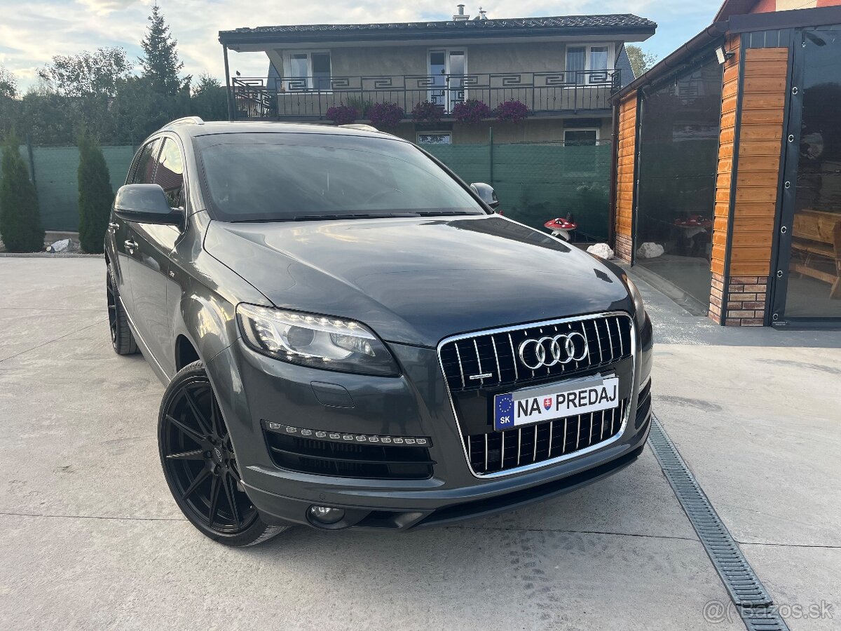 Predám Audi Q7 Sline 3.0tdi Pekná Vyservisovana Top👌
