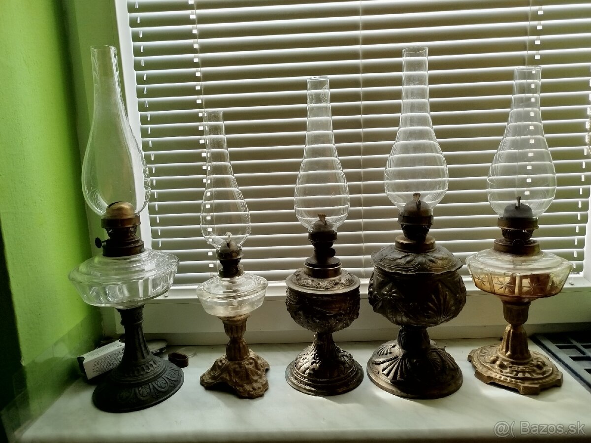Petrolejové lampy / petrolejky