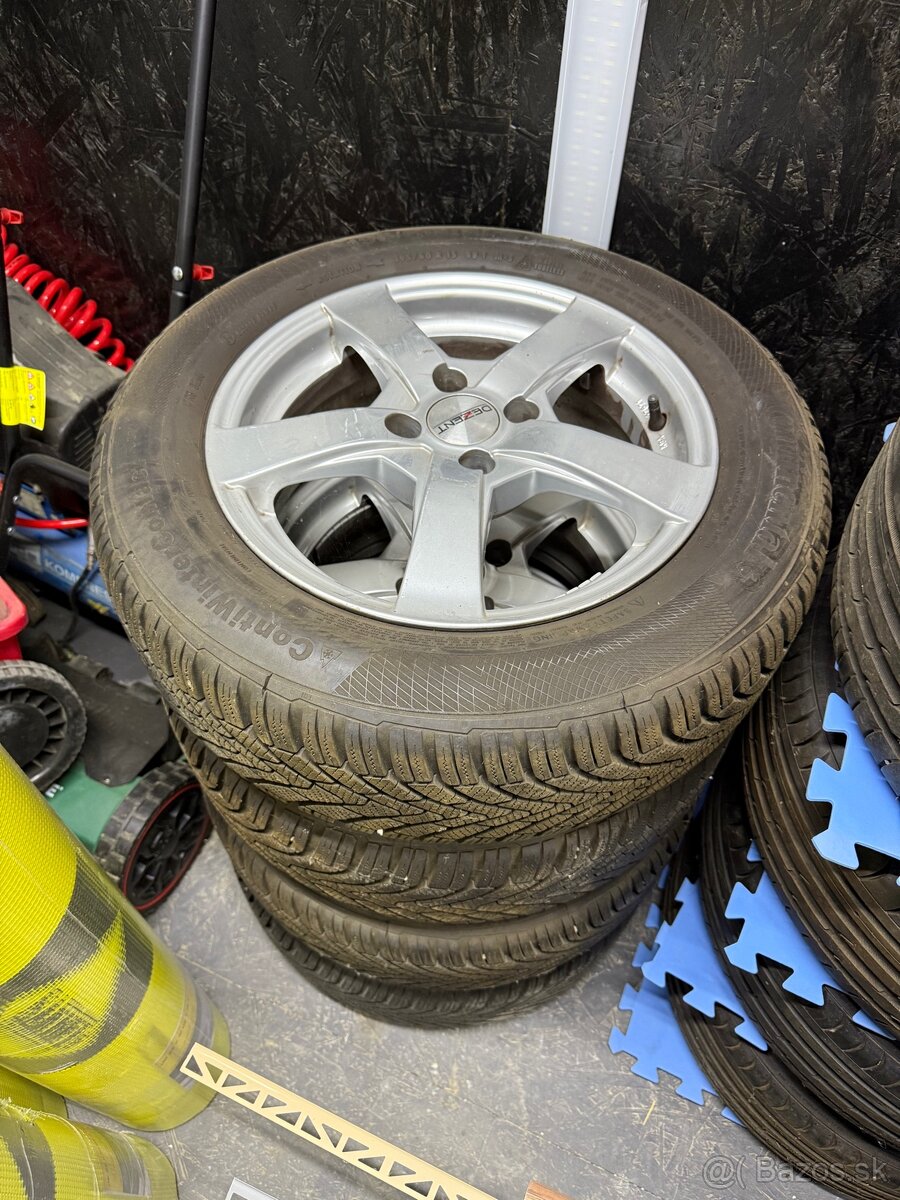 Predam disky so zimnymi pneumatikami 195/60r15