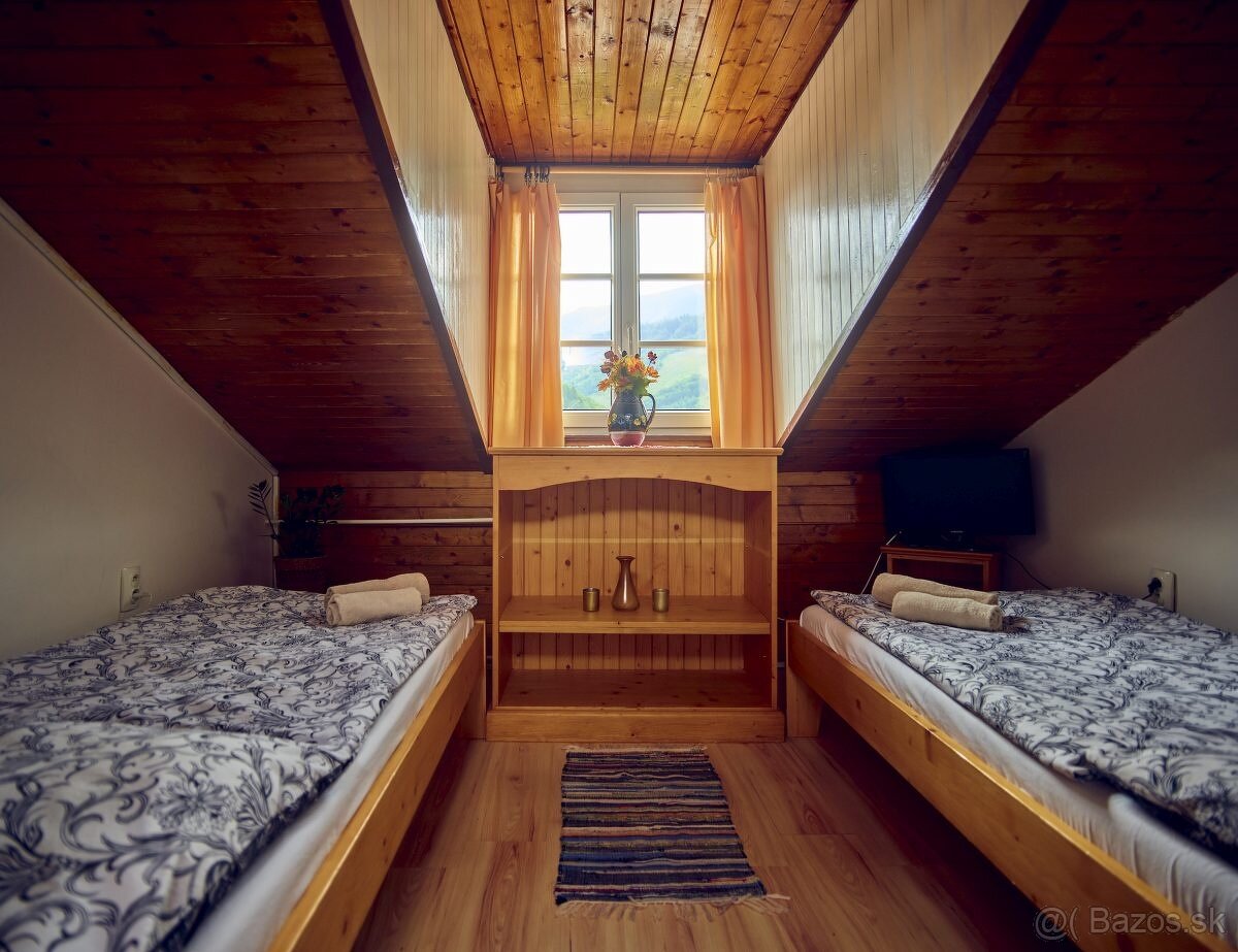 Silvestrovske ubytovanie v Terchovej priamo pri svahu