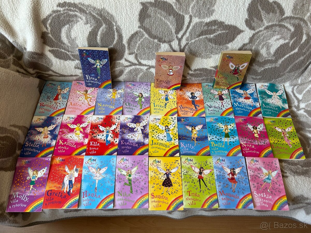 Knihy o vílach Čarovná dúha