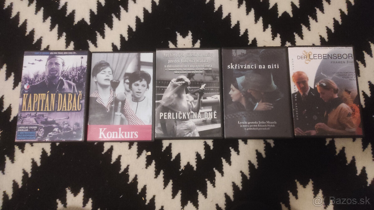 Predám originálne DVD za 1€/kus - CS tvorba