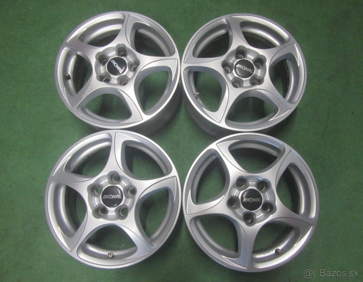 R15 hliníkové disky Ronal rozteč 5x112 ET45