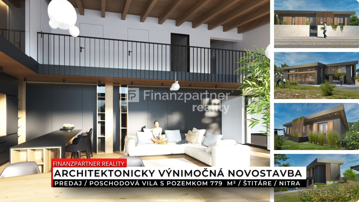 Architektonicky výnimočná vila - novostavba, Štitáre, Nitra