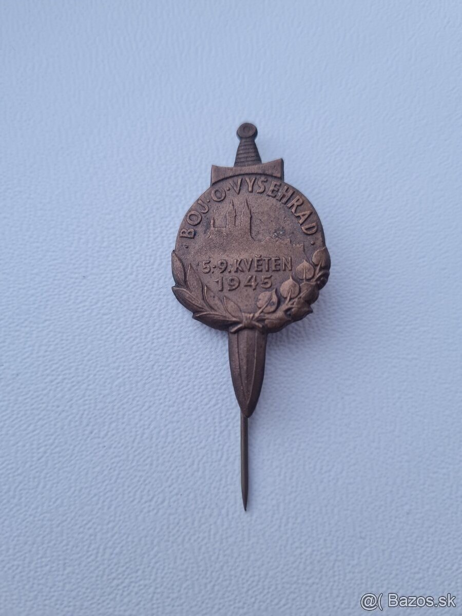 Odznak Boj o Vyšehrad WW2