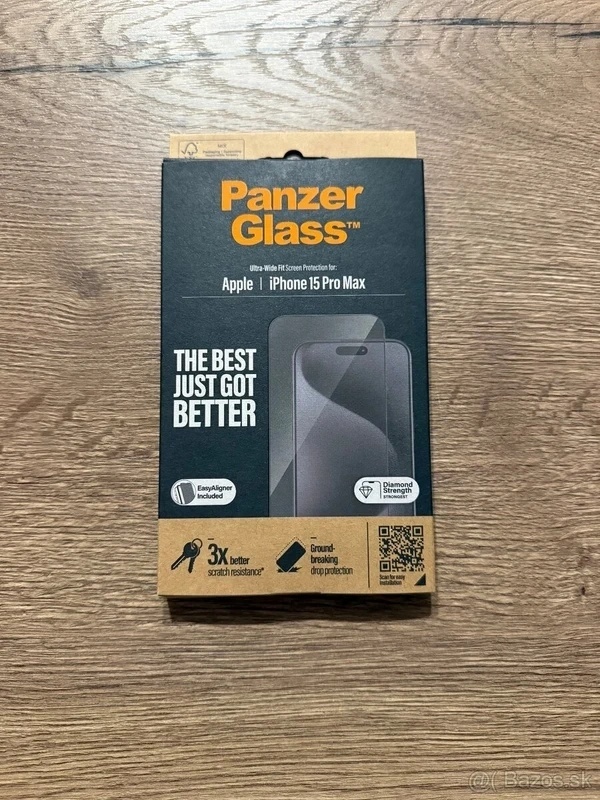 PanzerGlass ochranné sklo iPhone 15 Pro Max