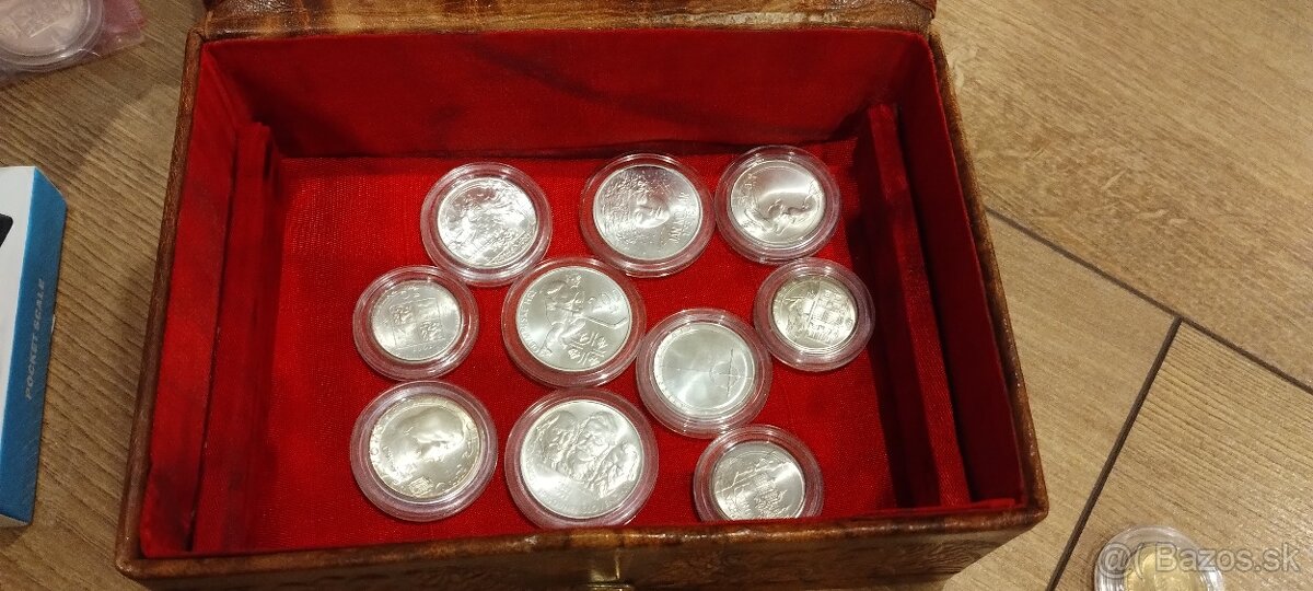 Strieborné mince ČSSR
