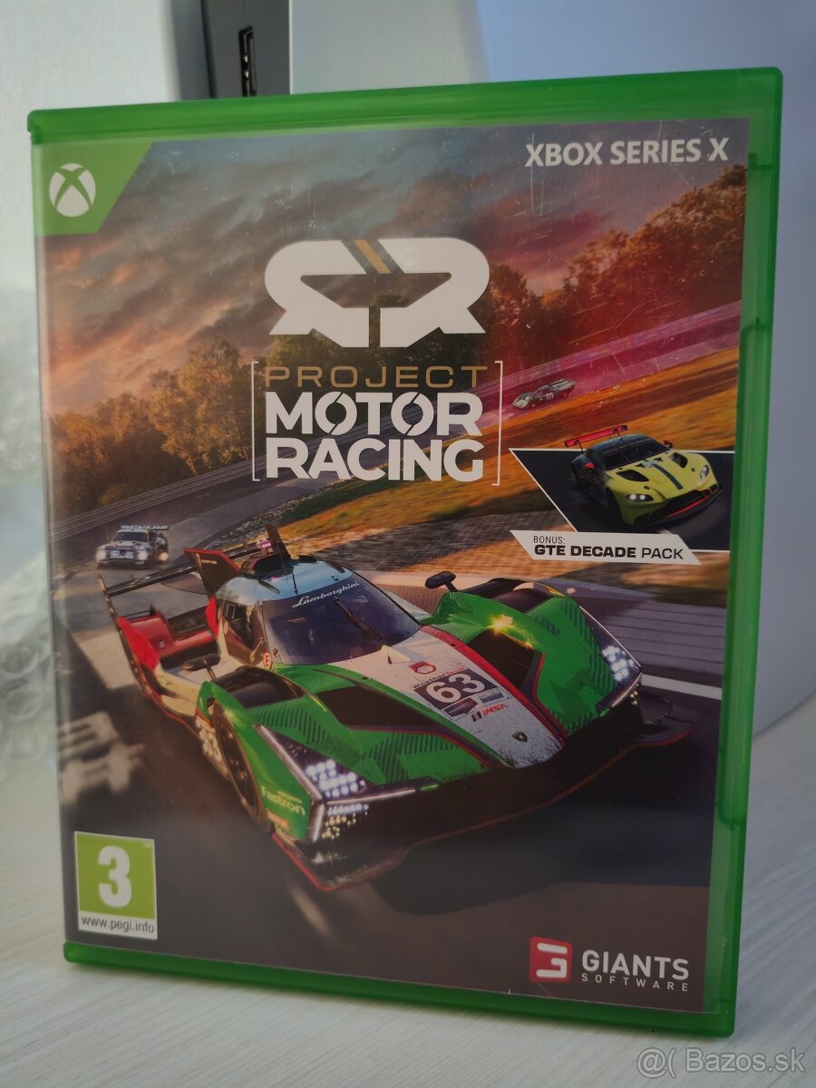 Project motor racing xbox series X