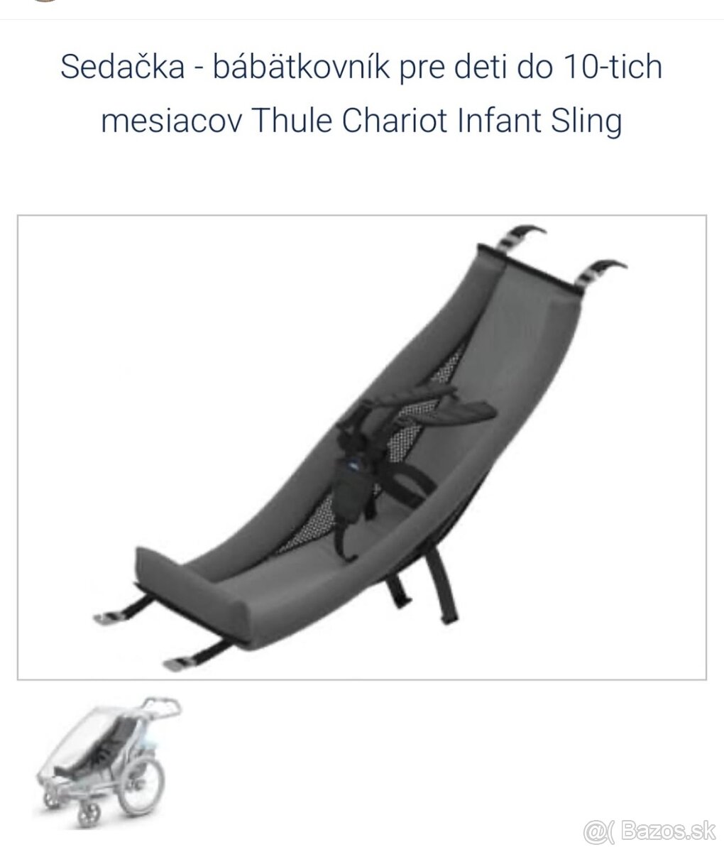 Miminkovník THULE CHARIOT