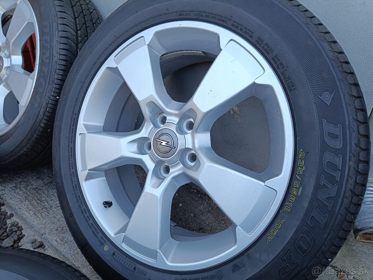 Alu disky 18" 5x115 18x7J Opel Antara 235/55 R18