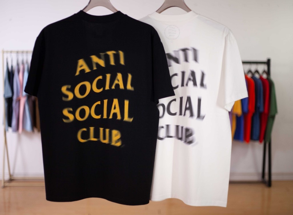 Anti Social Social Club (žlto-čierne)