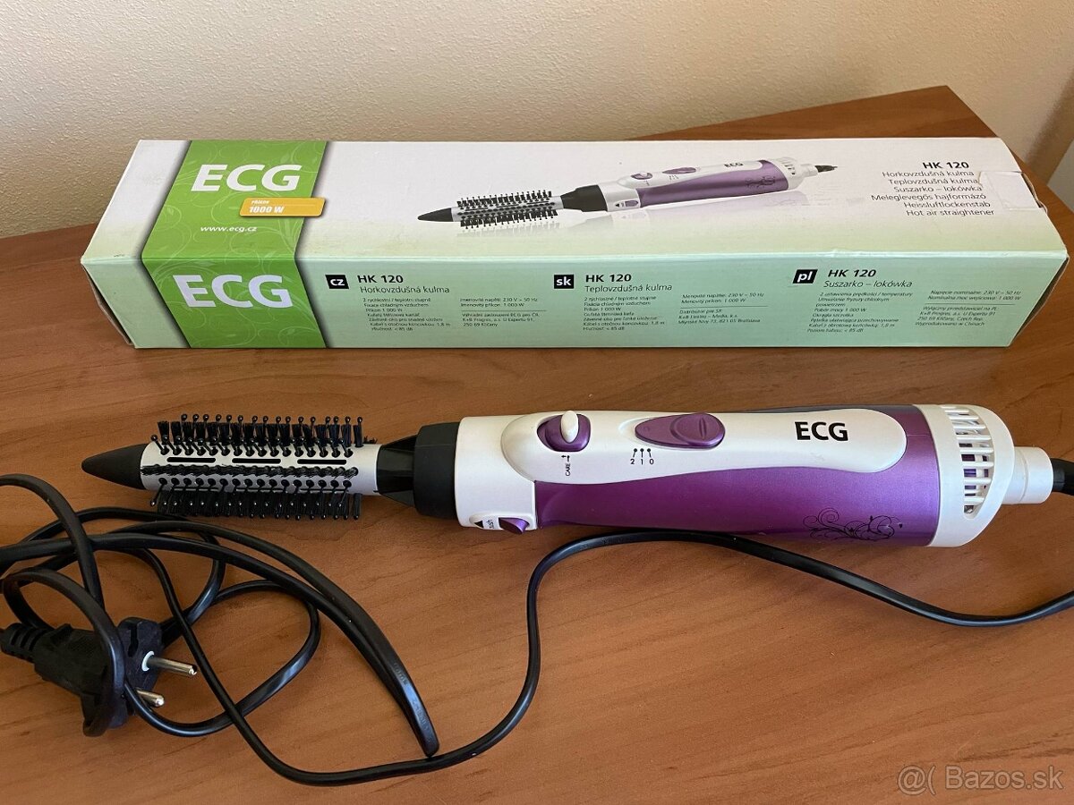 TEPLOVZDUŠNÁ KULMA ECG HK 120