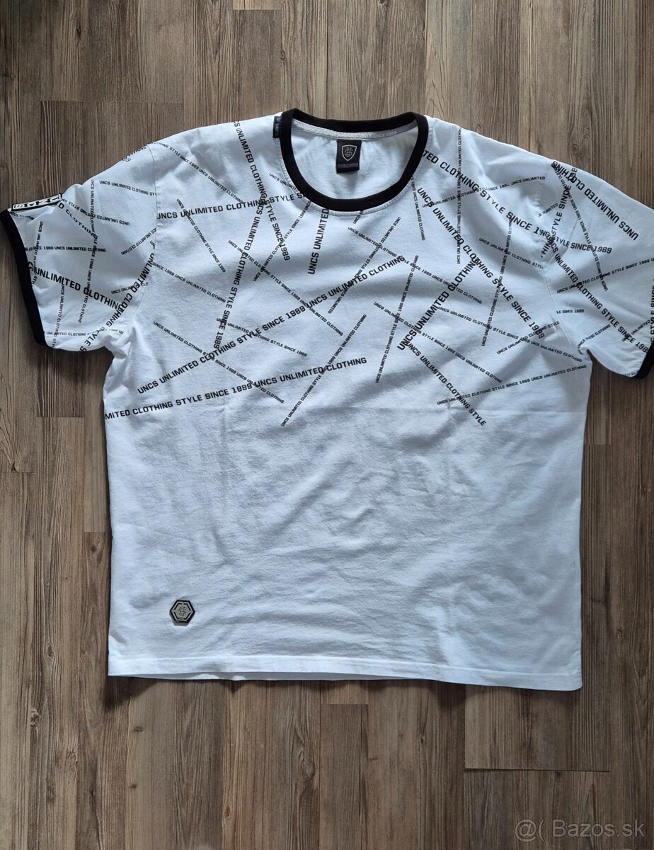 Tričko UNCS 2XL biele