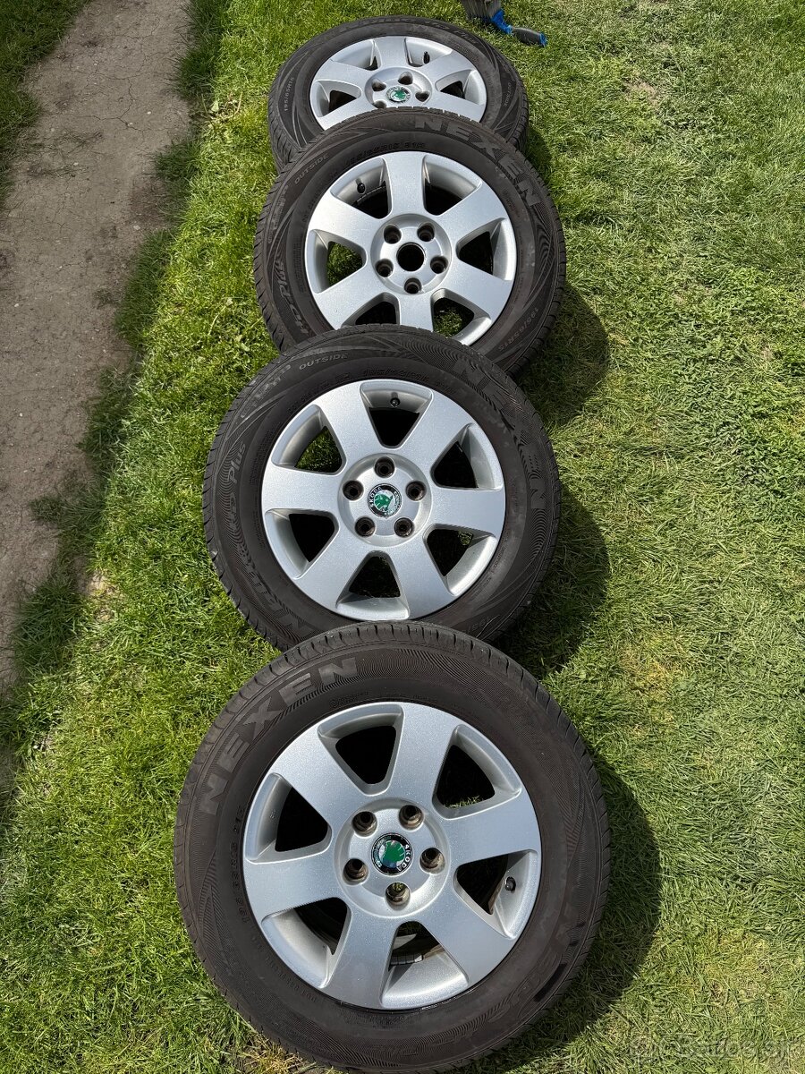 5x112 R15 skoda Octavia 195/65 r15