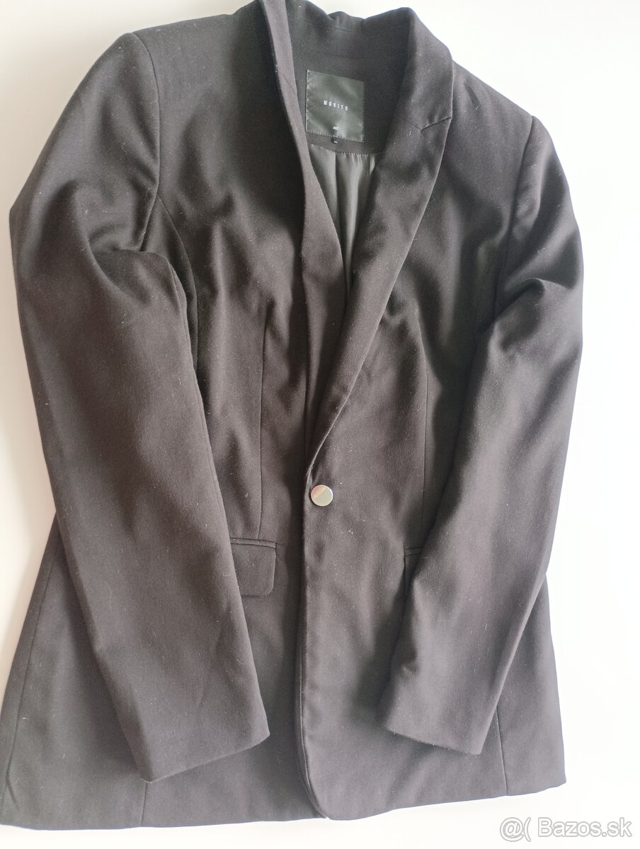 Sako dámske čierne Mohito veľkosť 40