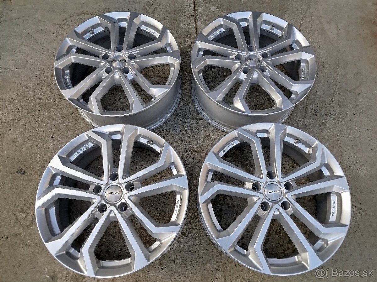 ALU disky 5x112 R18 7J ET22 DEZENT BMW X3