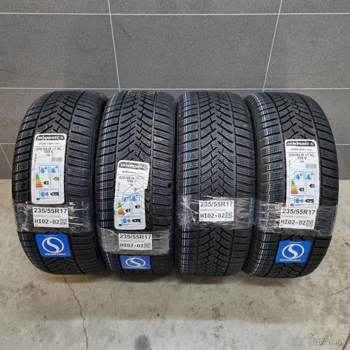 Zimné pneumatiky 235/55 R17 SEMPERIT DOT2320