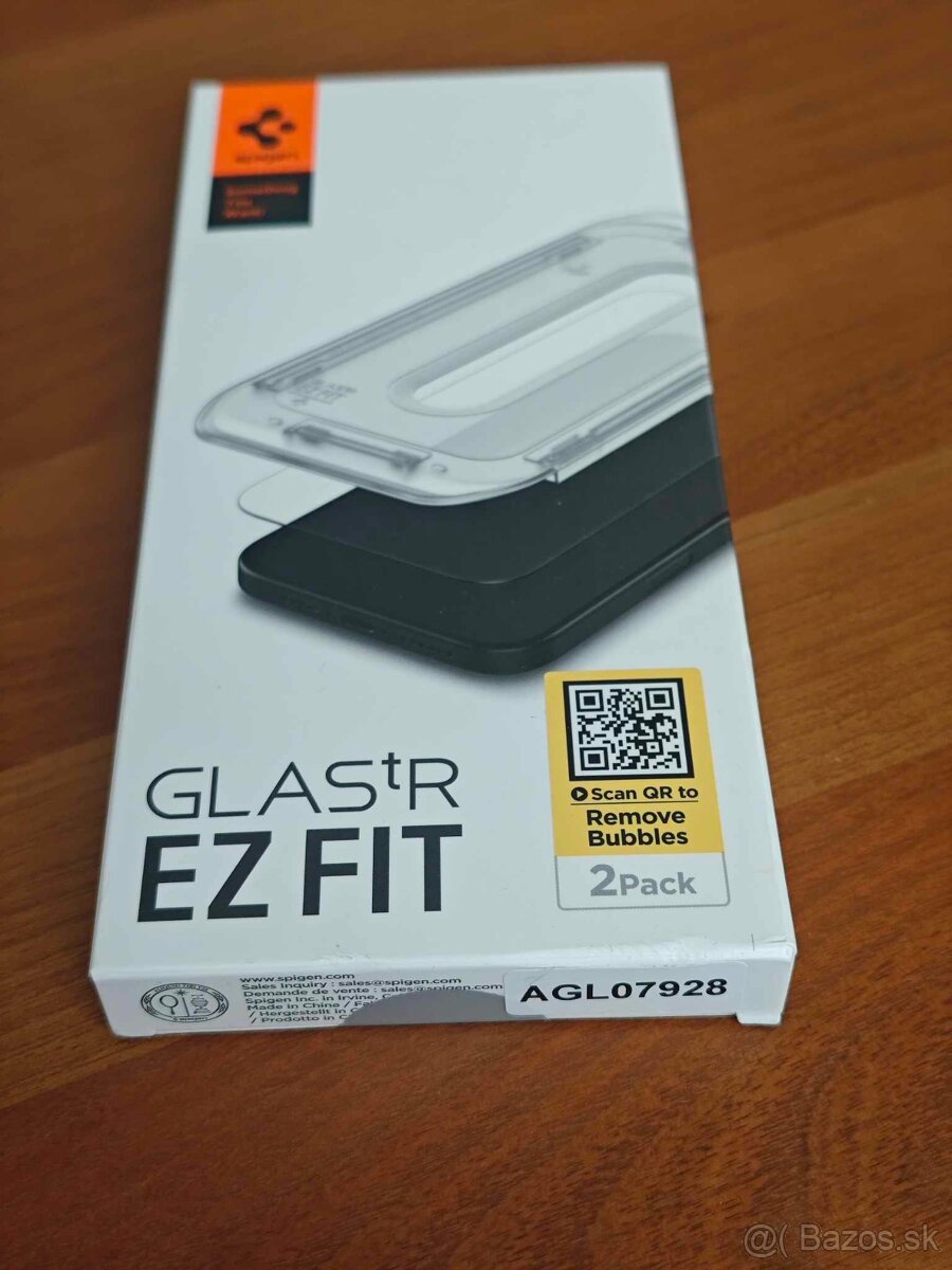 iPhone 16 Pro 2x ochranné sklo Spigen Glass tR EZ Fit 2 Pac