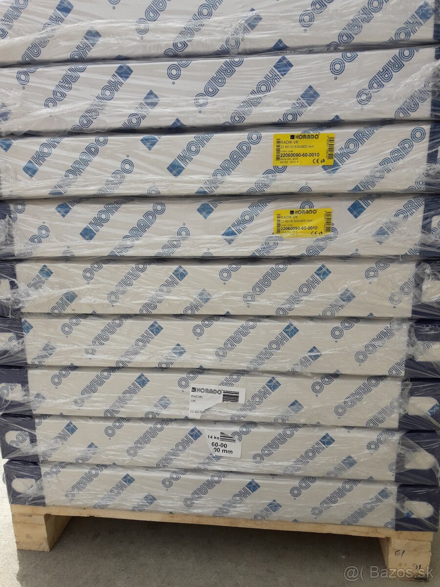 Radiátory Korado Radik 600 x 900 mm