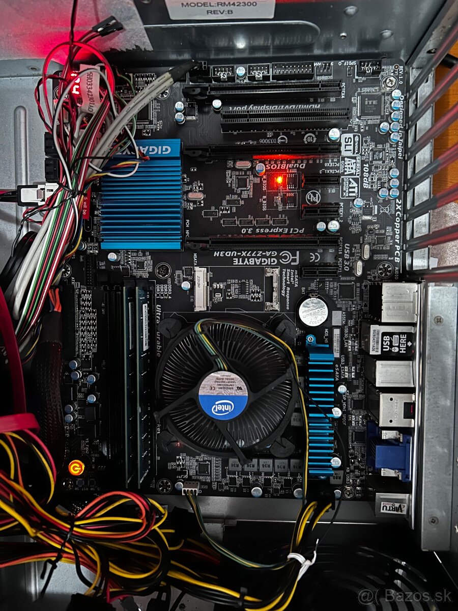 PC - i7, 8GB, 60GB SSD + 500GB HD.