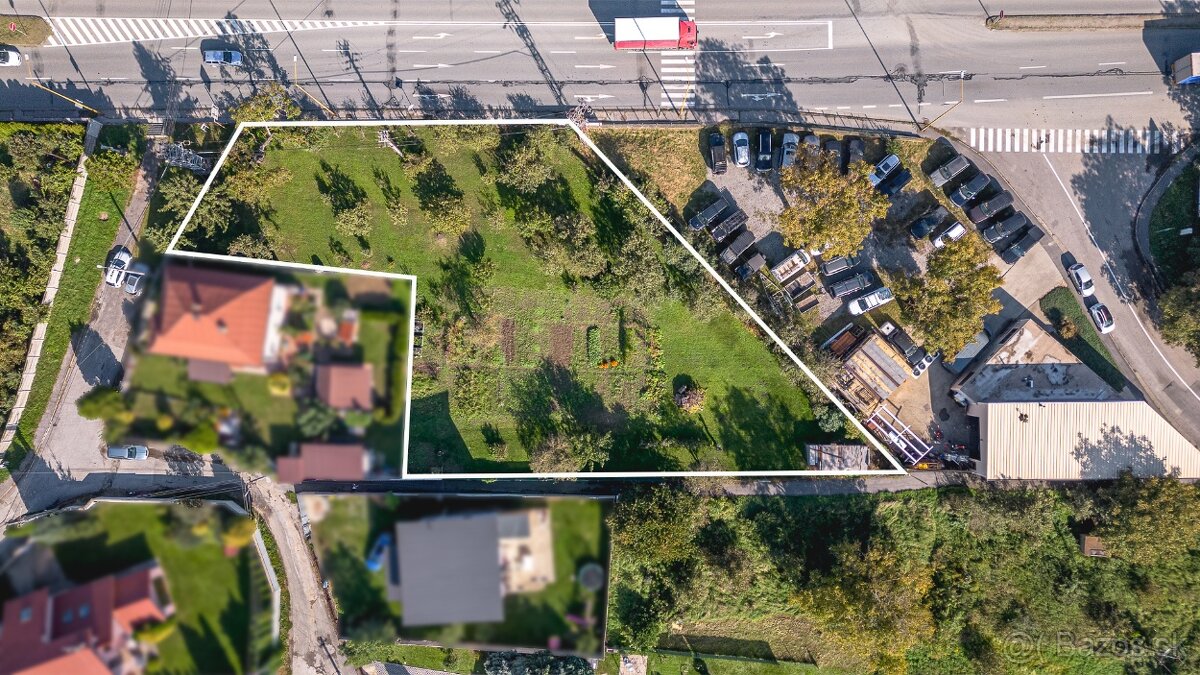 Pozemok pri hlavnom ťahu, Košice - Barca