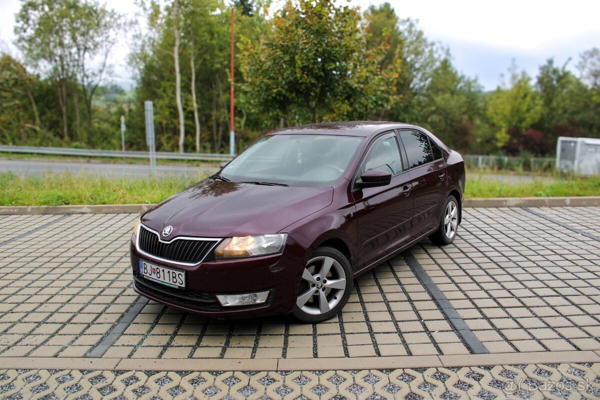 Škoda Rapid 1.6 TDI 1.Majiteľ,Kupované SR, Nová STK