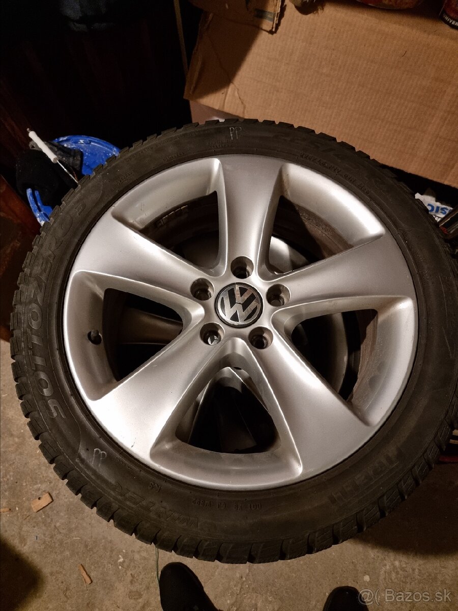 Vw elektrony + zimné pneu 225/45 R17