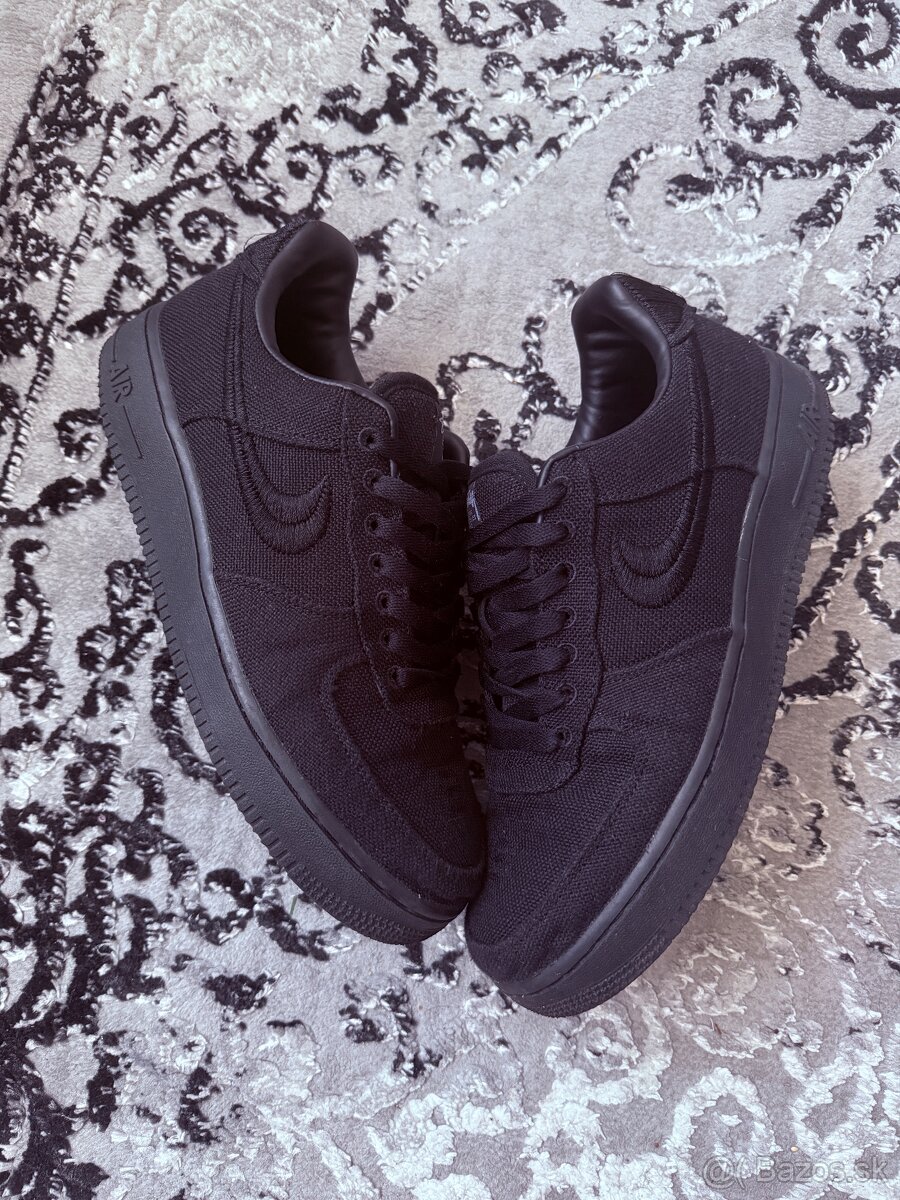 Nike Air Force 1 Stussy Black