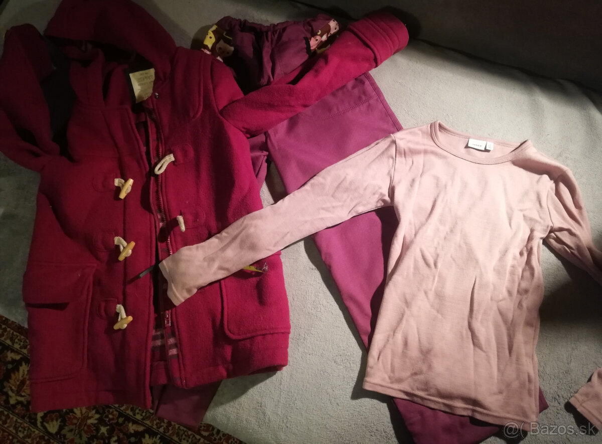 Bunda, tricko, gate, 8~9 rokov
